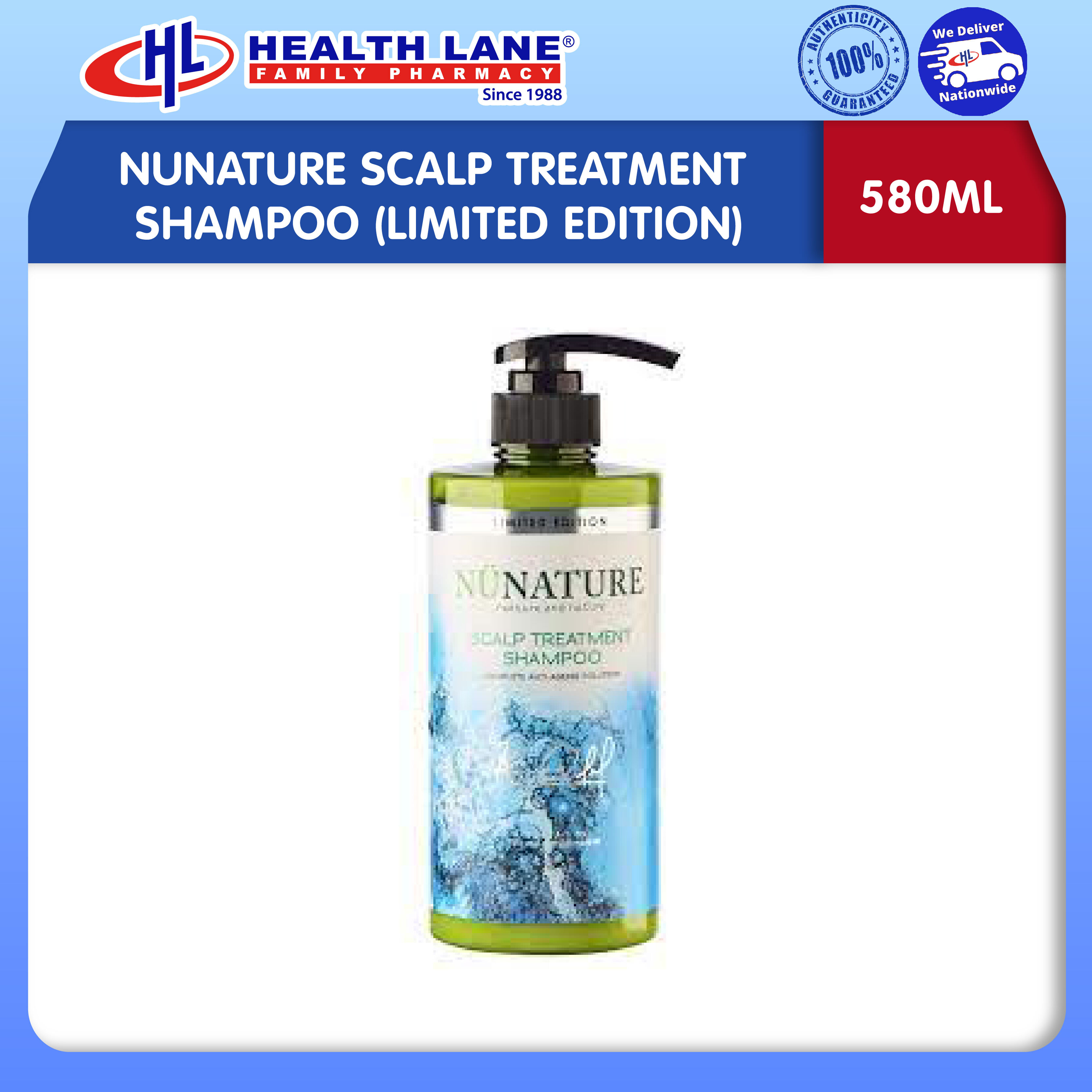 NUNATURE SCALP TREATMENT SHAMPOO- LIMITED EDITION (580ML)